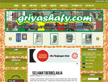 Tablet Screenshot of griyashafy.com